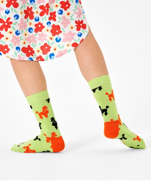Happy Socks Poodle クルーソックス 10221014(ソックス/靴下)|Happy Socks(ハッピーソックス)のファッション通販 - ZOZOTOWN