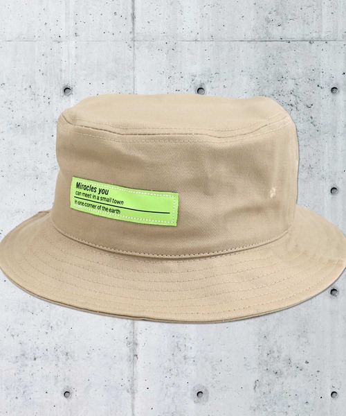 THE CASUAL(カジュアル)の「ワッペンバケットハット キッズ(ハット・キッズ・ブラック/ブラック系/ブラック系1/ブラック系2/チャコール/グレー系/ベージュ/ベージュ系・52cm/54cm/56cm)」の8枚目の写真