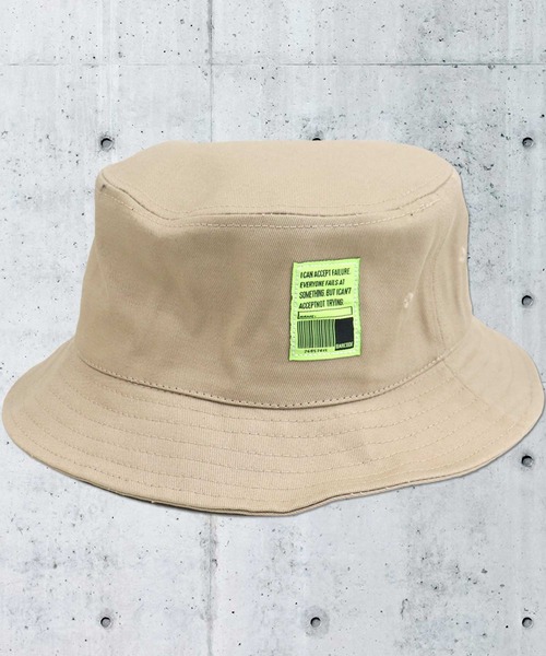 THE CASUAL(カジュアル)の「ワッペンバケットハット キッズ(ハット・キッズ・ブラック/ブラック系/ブラック系1/ブラック系2/チャコール/グレー系/ベージュ/ベージュ系・52cm/54cm/56cm)」の7枚目の写真