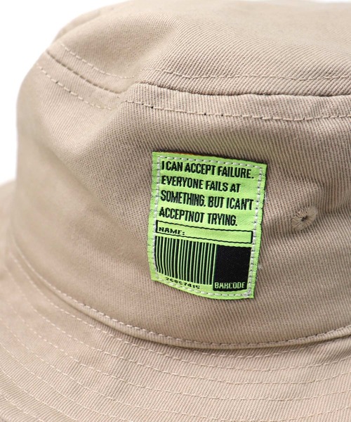 THE CASUAL(カジュアル)の「ワッペンバケットハット キッズ(ハット・キッズ・ブラック/ブラック系/ブラック系1/ブラック系2/チャコール/グレー系/ベージュ/ベージュ系・52cm/54cm/56cm)」の12枚目の写真