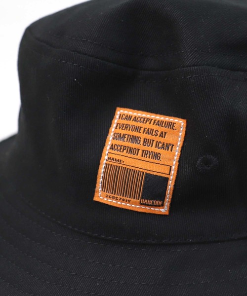 THE CASUAL(カジュアル)の「ワッペンバケットハット キッズ(ハット・キッズ・ブラック/ブラック系/ブラック系1/ブラック系2/チャコール/グレー系/ベージュ/ベージュ系・52cm/54cm/56cm)」の13枚目の写真