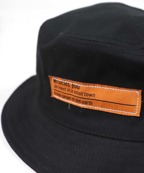 THE CASUAL(カジュアル)の「ワッペンバケットハット キッズ(ハット・キッズ・ブラック/ブラック系/ブラック系1/ブラック系2/チャコール/グレー系/ベージュ/ベージュ系・52cm/54cm/56cm)」の15枚目の写真