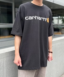 【carhartt】カーハート PRINT LOGO ルーズフィット 半袖 Tシャツ K195