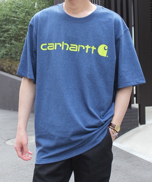 Carhartt(カーハート)の「【carhartt】カーハート PRINT LOGO ルーズフィット 半袖 Tシャツ K195(Tシャツ/カットソー・メンズ・チャコールグレー/グレー/ダークブルー/ブラック・M/L/XL/S)」の15枚目の写真