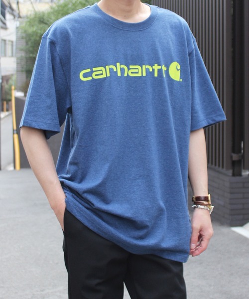 Carhartt(カーハート)の「【carhartt】カーハート PRINT LOGO ルーズフィット 半袖 Tシャツ K195(Tシャツ/カットソー・メンズ・チャコールグレー/グレー/ダークブルー/ブラック・M/L/XL/S)」の17枚目の写真