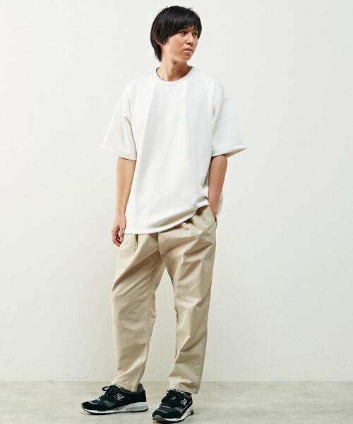 MASTER FRAME(マスターフレーム )の「MASTER FRAME ダンボールニットクルーネックTシャツ(Tシャツ/カットソー・メンズ・ホワイト/ベージュ/ブルー/ラベンダー・4/3)」の11枚目の写真