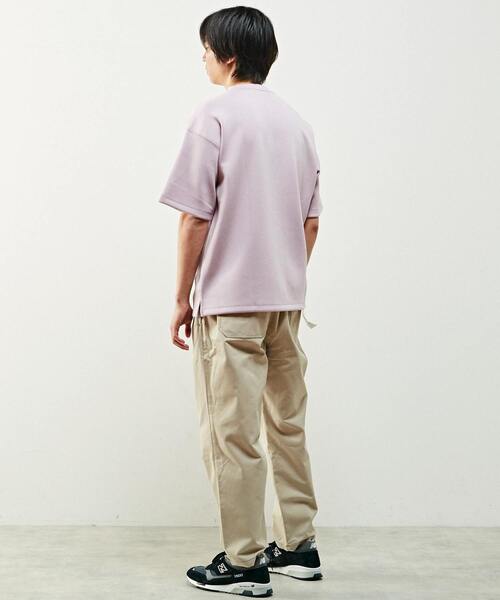 MASTER FRAME(マスターフレーム )の「MASTER FRAME ダンボールニットクルーネックTシャツ(Tシャツ/カットソー・メンズ・ホワイト/ベージュ/ブルー/ラベンダー・4/3)」の8枚目の写真