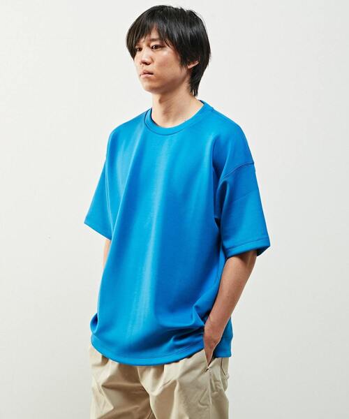 MASTER FRAME(マスターフレーム )の「MASTER FRAME ダンボールニットクルーネックTシャツ(Tシャツ/カットソー・メンズ・ホワイト/ベージュ/ブルー/ラベンダー・4/3)」の7枚目の写真