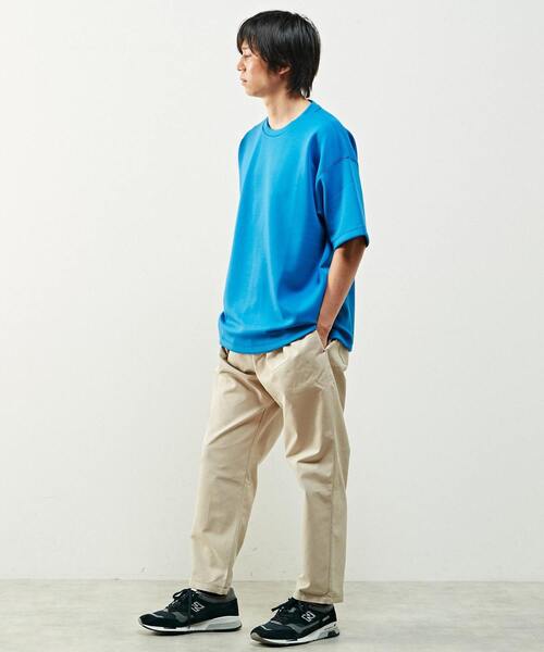 MASTER FRAME(マスターフレーム )の「MASTER FRAME ダンボールニットクルーネックTシャツ(Tシャツ/カットソー・メンズ・ホワイト/ベージュ/ブルー/ラベンダー・4/3)」の5枚目の写真