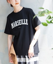 SLOBE IENA | MARSEILLEロゴTシャツ【手洗い可能】(Tシャツ/カットソー)