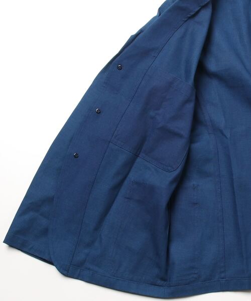 A VONTADE(アボンタージ)の「【A VONTADE】ア ボンタージ/ Indigo Atelier Jacket(テーラードジャケット・メンズ・ブルー・SMALL/MEDIUM)」の3枚目の写真