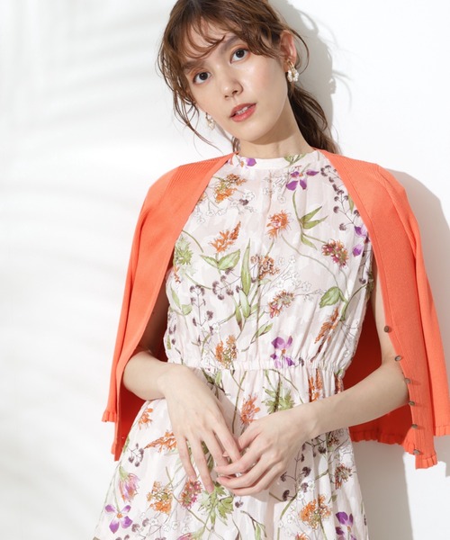 JILL STUART(ジルスチュアート)の「◆アンジーニット(ニット/セーター・レディース・ホワイト/オレンジ/グリーン・FREE)」の3枚目の写真