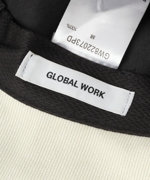 GLOBAL WORK(グローバルワーク)の「洗えるUV抗菌ハット/270702(ハット・レディース・ブラック/オフホワイト/ホワイト・FREE)」の10枚目の写真