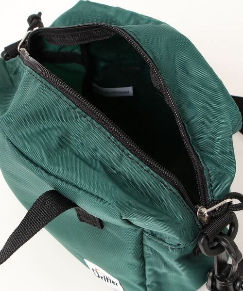 Drifter（ドリフター）の「SQUARE MINI BAG／スクエアミニバッグ（ショルダーバッグ・レディース・ブラック/ダークグリーン/ブルー/ブラック系その他/レオパード/ゼブラ/ホワイト系その他/レモンイエロー/ドット・FREE）」の19枚目の写真