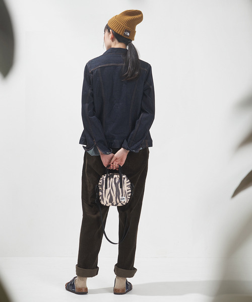 Drifter（ドリフター）の「SQUARE MINI BAG／スクエアミニバッグ（ショルダーバッグ・レディース・ブラック/ダークグリーン/ブルー/ブラック系その他/レオパード/ゼブラ/ホワイト系その他/レモンイエロー/ドット・FREE）」の8枚目の写真