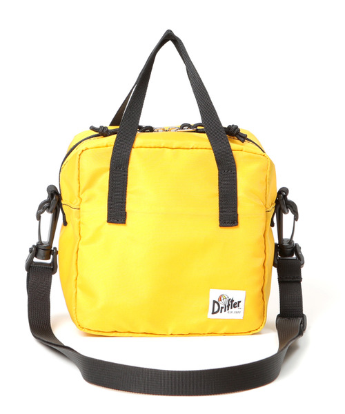 Drifter（ドリフター）の「SQUARE MINI BAG／スクエアミニバッグ（ショルダーバッグ・レディース・ブラック/ダークグリーン/ブルー/ブラック系その他/レオパード/ゼブラ/ホワイト系その他/レモンイエロー/ドット・FREE）」の6枚目の写真