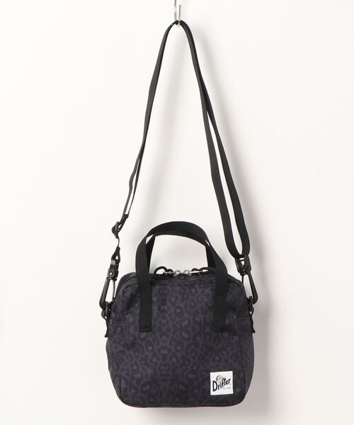 Drifter（ドリフター）の「SQUARE MINI BAG／スクエアミニバッグ（ショルダーバッグ・レディース・ブラック/ダークグリーン/ブルー/ブラック系その他/レオパード/ゼブラ/ホワイト系その他/レモンイエロー/ドット・FREE）」の16枚目の写真