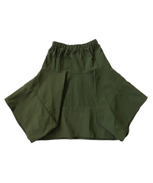 antiqua(アンティカ)の「変形パネルデザインスカート(スカート・キッズ・ブラック/カーキ・4/6/3/5)」の20枚目の写真