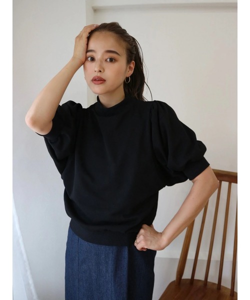 TRUNC（トランクエイティーエイト）の「Conscious Sleeve Cut PO（Tシャツ/カットソー・レディース・グリーン/オフホワイト/ブラック・FREE）」の3枚目の写真