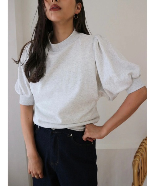 TRUNC（トランクエイティーエイト）の「Conscious Sleeve Cut PO（Tシャツ/カットソー・レディース・グリーン/オフホワイト/ブラック・FREE）」の12枚目の写真