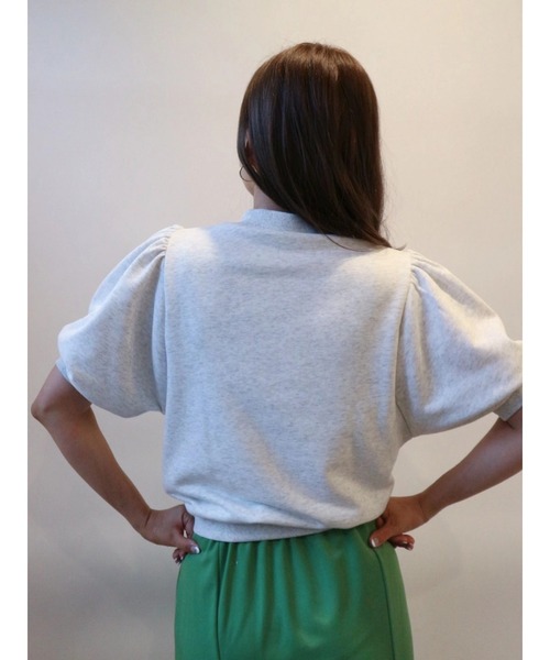 TRUNC（トランクエイティーエイト）の「Conscious Sleeve Cut PO（Tシャツ/カットソー・レディース・グリーン/オフホワイト/ブラック・FREE）」の19枚目の写真