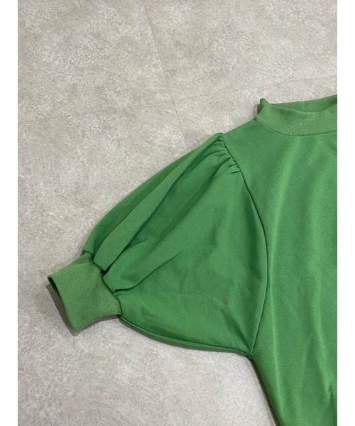 TRUNC（トランクエイティーエイト）の「Conscious Sleeve Cut PO（Tシャツ/カットソー・レディース・グリーン/オフホワイト/ブラック・FREE）」の11枚目の写真