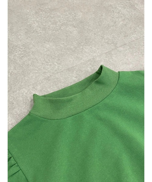 TRUNC（トランクエイティーエイト）の「Conscious Sleeve Cut PO（Tシャツ/カットソー・レディース・グリーン/オフホワイト/ブラック・FREE）」の18枚目の写真