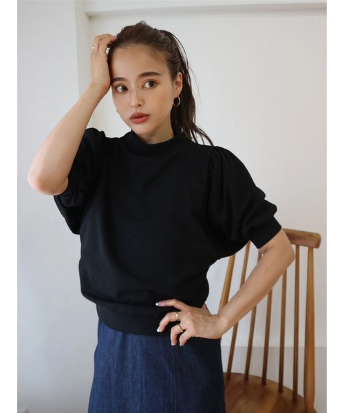 TRUNC（トランクエイティーエイト）の「Conscious Sleeve Cut PO（Tシャツ/カットソー・レディース・グリーン/オフホワイト/ブラック・FREE）」の21枚目の写真