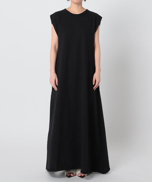 美品 CITY シティ ワンピース リネンチノクロスフレア2WAY ブラック F 美品 CITY シティ ワンピース リネンチノクロスフレア2WAY