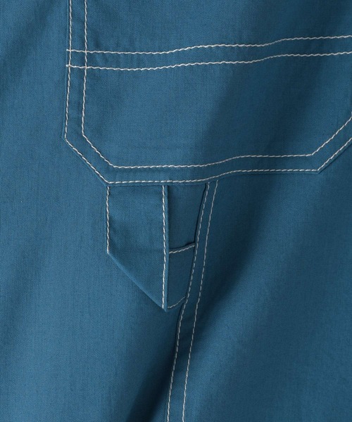 niko and...（ニコアンド）の「ペインターポケットシャツ（シャツ/ブラウス・メンズ・ブラック/ベージュ/オフホワイト/ブルー・MEDIUM/LARGE）」の17枚目の写真