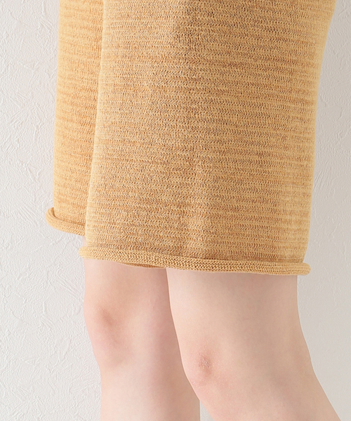 plage(プラージュ)の「【MISSING YOU ALREADY/ミッシングユーオールレディ】CTN KNIT ハーフパンツ(その他パンツ・レディース・ベージュ/キャメル・FREE)」の19枚目の写真