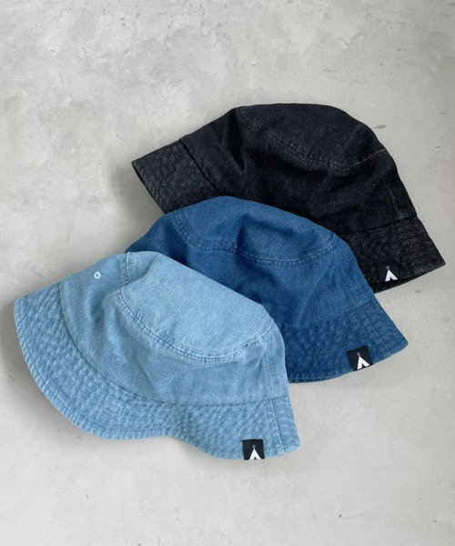 at12:03（アットイチニーゼロサン）の「【stonedoorコラボ】TWILL HATツイルバケットハット（ハット・レディース・ライトブルー/ブラック系その他/ダークブルー・FREE）」の13枚目の写真