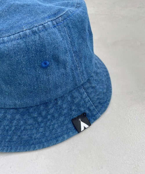 at12:03（アットイチニーゼロサン）の「【stonedoorコラボ】TWILL HATツイルバケットハット（ハット・レディース・ライトブルー/ブラック系その他/ダークブルー・FREE）」の12枚目の写真