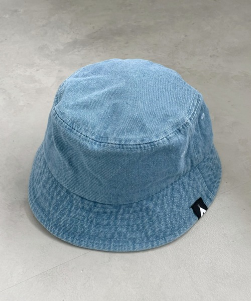 at12:03（アットイチニーゼロサン）の「【stonedoorコラボ】TWILL HATツイルバケットハット（ハット・レディース・ライトブルー/ブラック系その他/ダークブルー・FREE）」の9枚目の写真