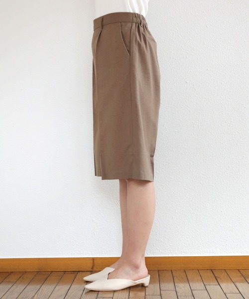 andme(アンドミー)の「リネンブレンドショートパンツ(その他パンツ・レディース・ブラック/グレイッシュベージュ/キナリ・M/L)」の19枚目の写真