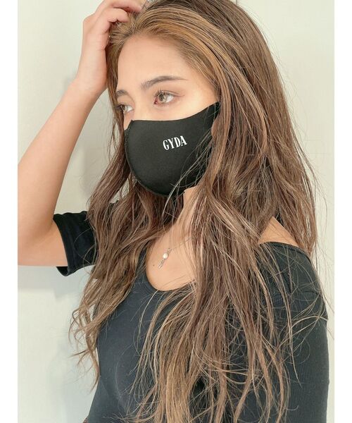 GYDA(ジェイダ)の「GYDA マスク(マスク・レディース・ブラック/グレー・FREE)」の5枚目の写真