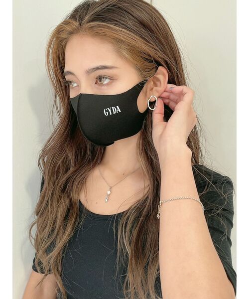 GYDA(ジェイダ)の「GYDA マスク(マスク・レディース・ブラック/グレー・FREE)」の6枚目の写真