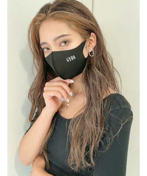 GYDA(ジェイダ)の「GYDA マスク(マスク・レディース・ブラック/グレー・FREE)」の7枚目の写真