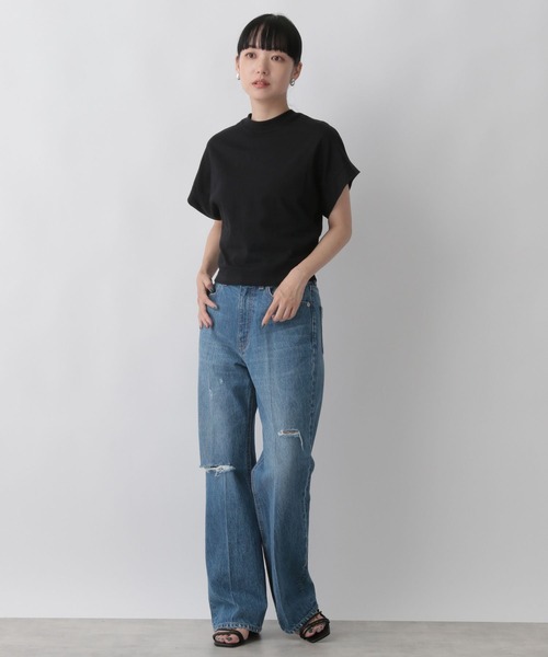 LOWRYS FARM(ローリーズファーム)の「ハイネックノースリーブ 123355(Tシャツ/カットソー・レディース・ホワイト/ブラック/グリーン・FREE)」の7枚目の写真