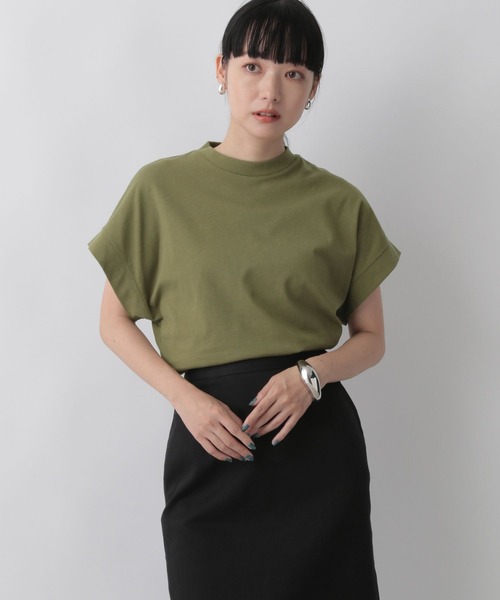 LOWRYS FARM(ローリーズファーム)の「ハイネックノースリーブ 123355(Tシャツ/カットソー・レディース・ホワイト/ブラック/グリーン・FREE)」の9枚目の写真