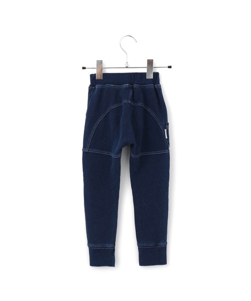 MAKE YOUR DAY（メイクユアデイ）の「ニットデニムラウンドパンツ■80～140cm（スウェットパンツ・キッズ・ブルー/ネイビー・80/90/100/110/120/130/140）」の11枚目の写真
