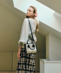 YECCA VECCA | 2wayバイカラーミニバッグ(ショルダーバッグ)