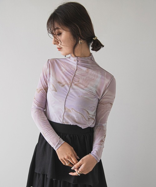 rectangle（レクタングル）の「ステップティアードスカート（スカート・レディース・ブラック/アイボリー・FREE）」の17枚目の写真