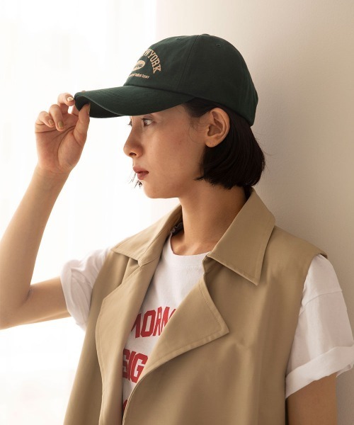 marjour（マージュール）の「1989 CAP（キャップ・レディース・グリーン/ネイビー・FREE）」の19枚目の写真