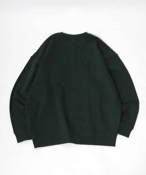 Dickies（ディッキーズ）の「Dickies（ディッキーズ）カレッジロゴ スウェットトップス/長袖 無地 プルオーバートレーナー/メンズ レディース（スウェット・メンズ・ホワイト/ダークグリーン/オートミール/ブラック/スミクロ/グリーン系その他/アッシュグレー/ネイビー・L/M/XL）」の19枚目の写真
