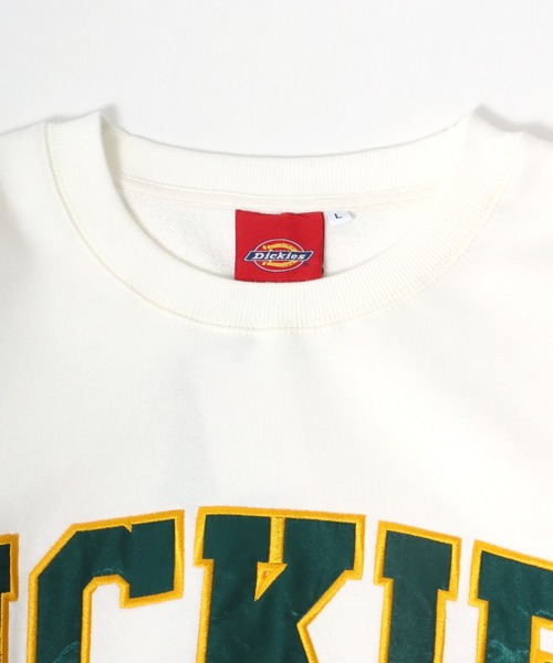 Dickies（ディッキーズ）の「Dickies（ディッキーズ）カレッジロゴ スウェットトップス/長袖 無地 プルオーバートレーナー/メンズ レディース（スウェット・メンズ・ホワイト/ダークグリーン/オートミール/ブラック/スミクロ/グリーン系その他/アッシュグレー/ネイビー・L/M/XL）」の22枚目の写真