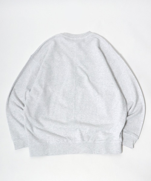 Dickies（ディッキーズ）の「Dickies（ディッキーズ）カレッジロゴ スウェットトップス/長袖 無地 プルオーバートレーナー/メンズ レディース（スウェット・メンズ・ホワイト/ダークグリーン/オートミール/ブラック/スミクロ/グリーン系その他/アッシュグレー/ネイビー・L/M/XL）」の13枚目の写真