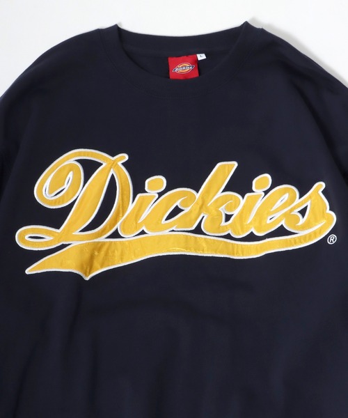 Dickies（ディッキーズ）の「Dickies（ディッキーズ）カレッジロゴ スウェットトップス/長袖 無地 プルオーバートレーナー/メンズ レディース（スウェット・メンズ・ホワイト/ダークグリーン/オートミール/ブラック/スミクロ/グリーン系その他/アッシュグレー/ネイビー・L/M/XL）」の20枚目の写真