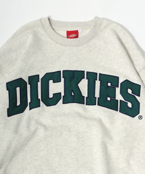 Dickies（ディッキーズ）の「Dickies（ディッキーズ）カレッジロゴ スウェットトップス/長袖 無地 プルオーバートレーナー/メンズ レディース（スウェット・メンズ・ホワイト/ダークグリーン/オートミール/ブラック/スミクロ/グリーン系その他/アッシュグレー/ネイビー・L/M/XL）」の14枚目の写真