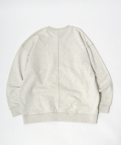 Dickies（ディッキーズ）の「Dickies（ディッキーズ）カレッジロゴ スウェットトップス/長袖 無地 プルオーバートレーナー/メンズ レディース（スウェット・メンズ・ホワイト/ダークグリーン/オートミール/ブラック/スミクロ/グリーン系その他/アッシュグレー/ネイビー・L/M/XL）」の15枚目の写真